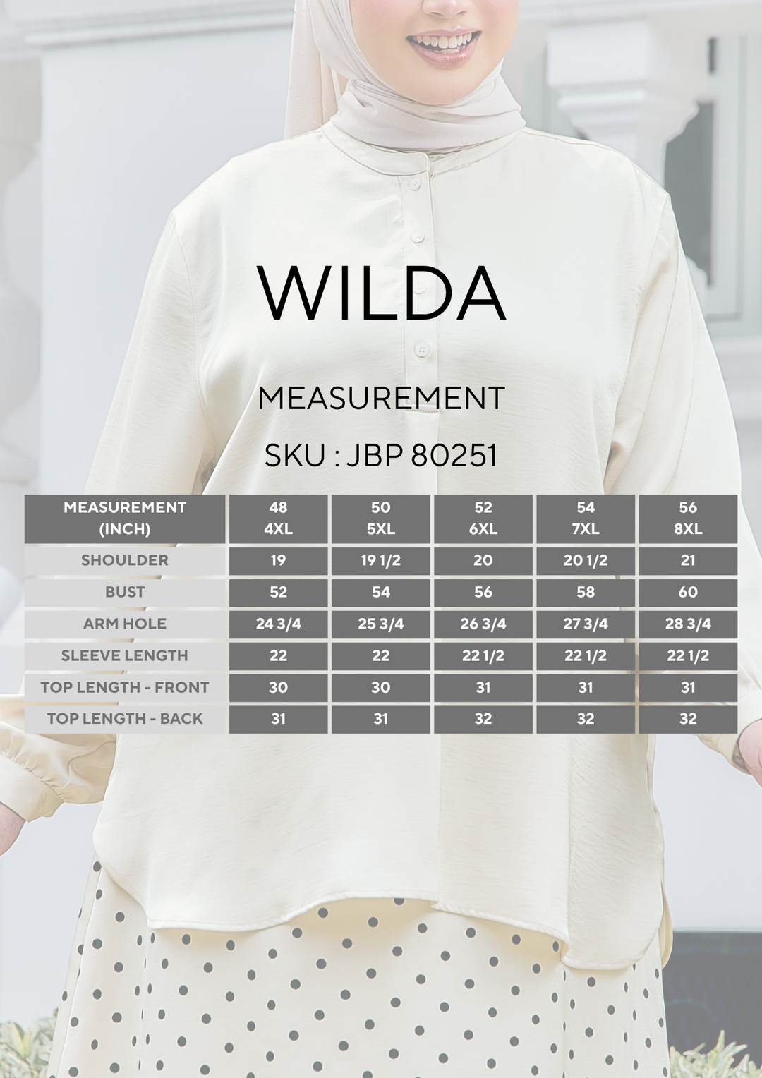 Wilda Plus Crushed Satin Blouse