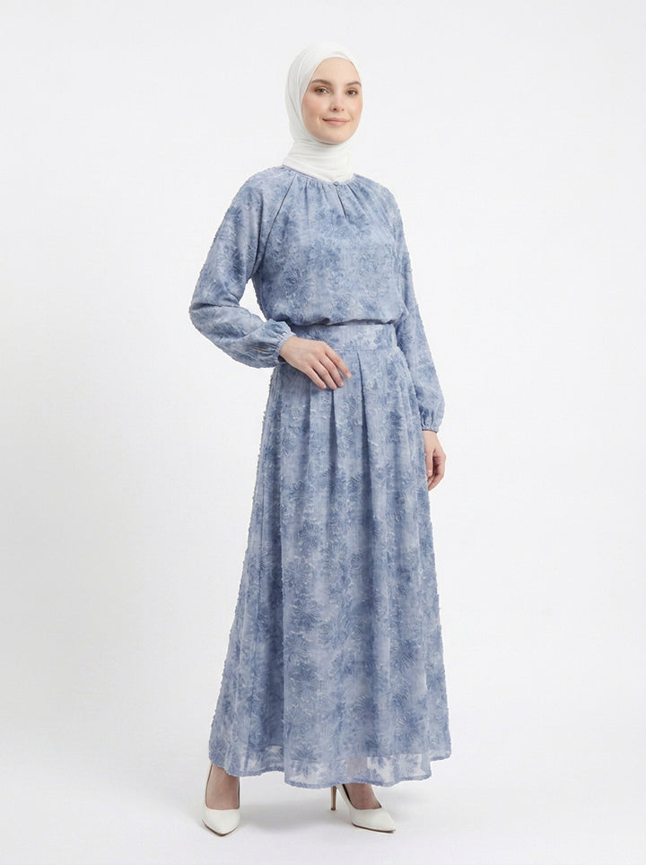 Erin Chiffon Embroidered Skirt