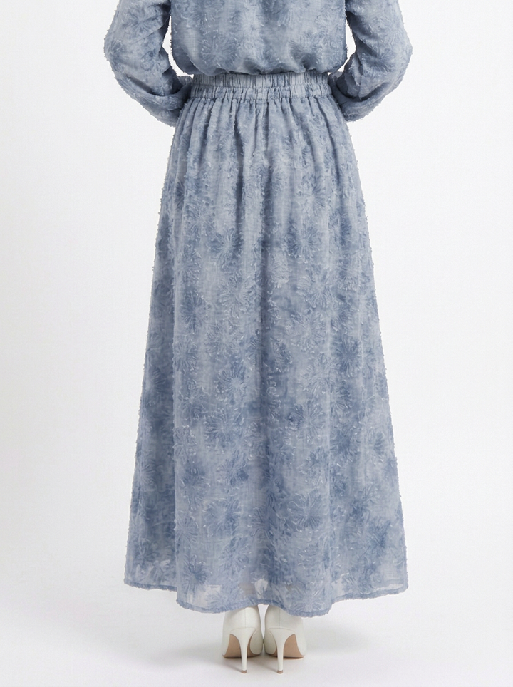 Erin Chiffon Embroidered Skirt