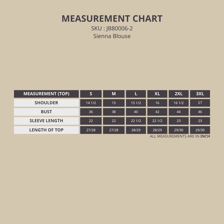 Sienna Blouse Red Bean