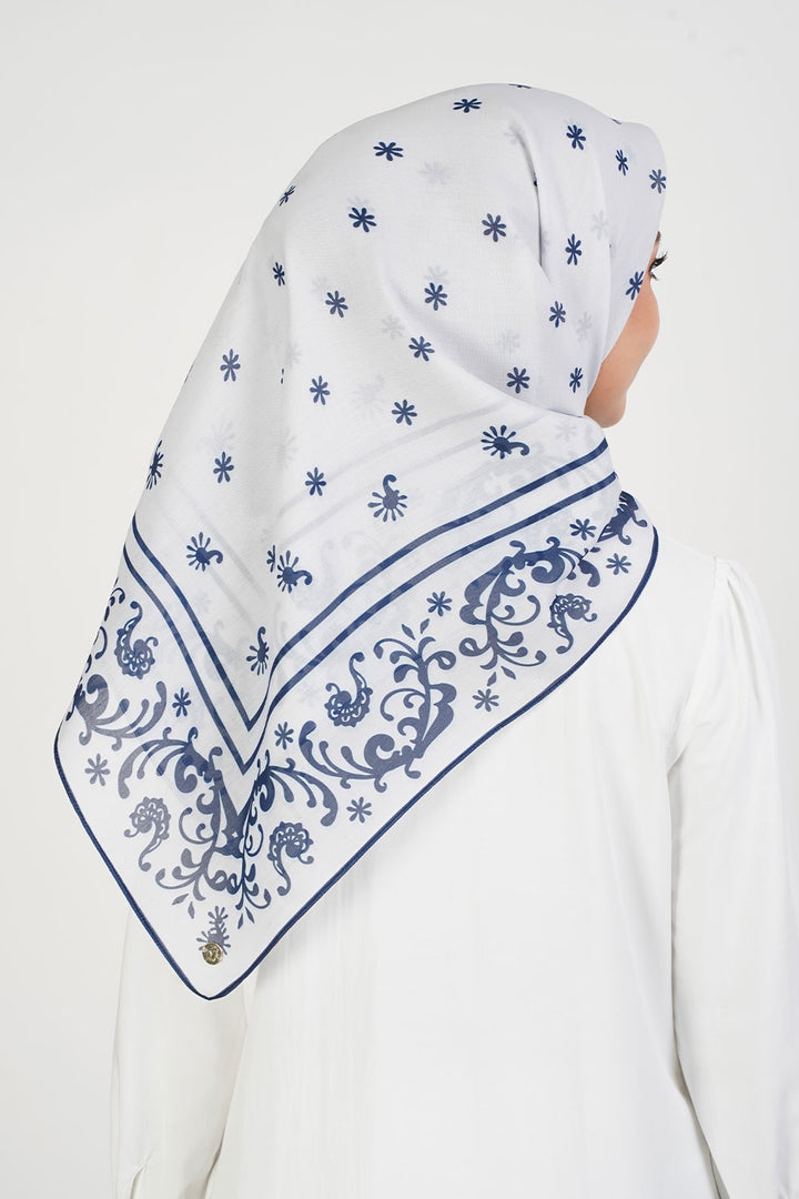 Janice Square Cotton Voile