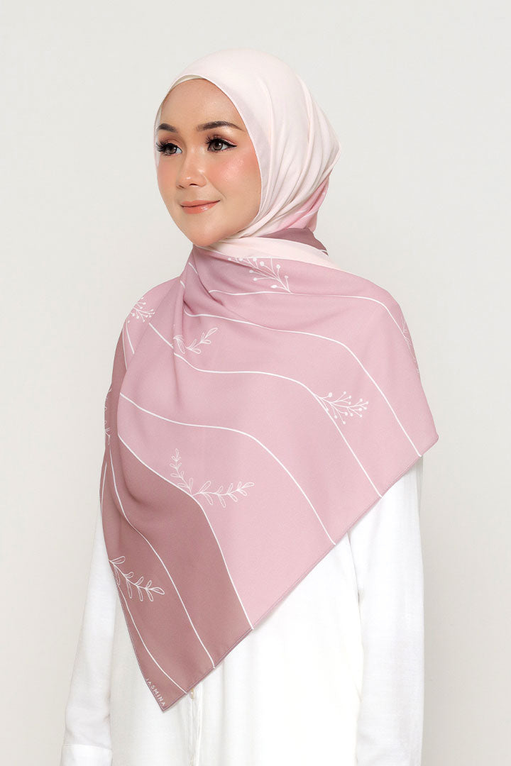 Terra Printed Shawl Rosewood