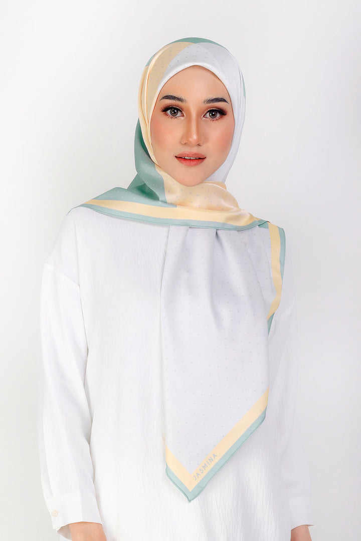 Elia Printed Square Green