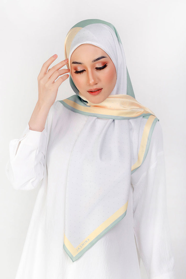 Elia Printed Square Green
