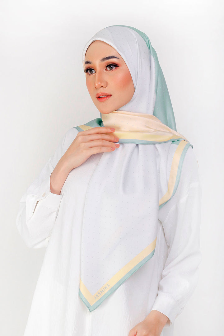 Elia Printed Square Green
