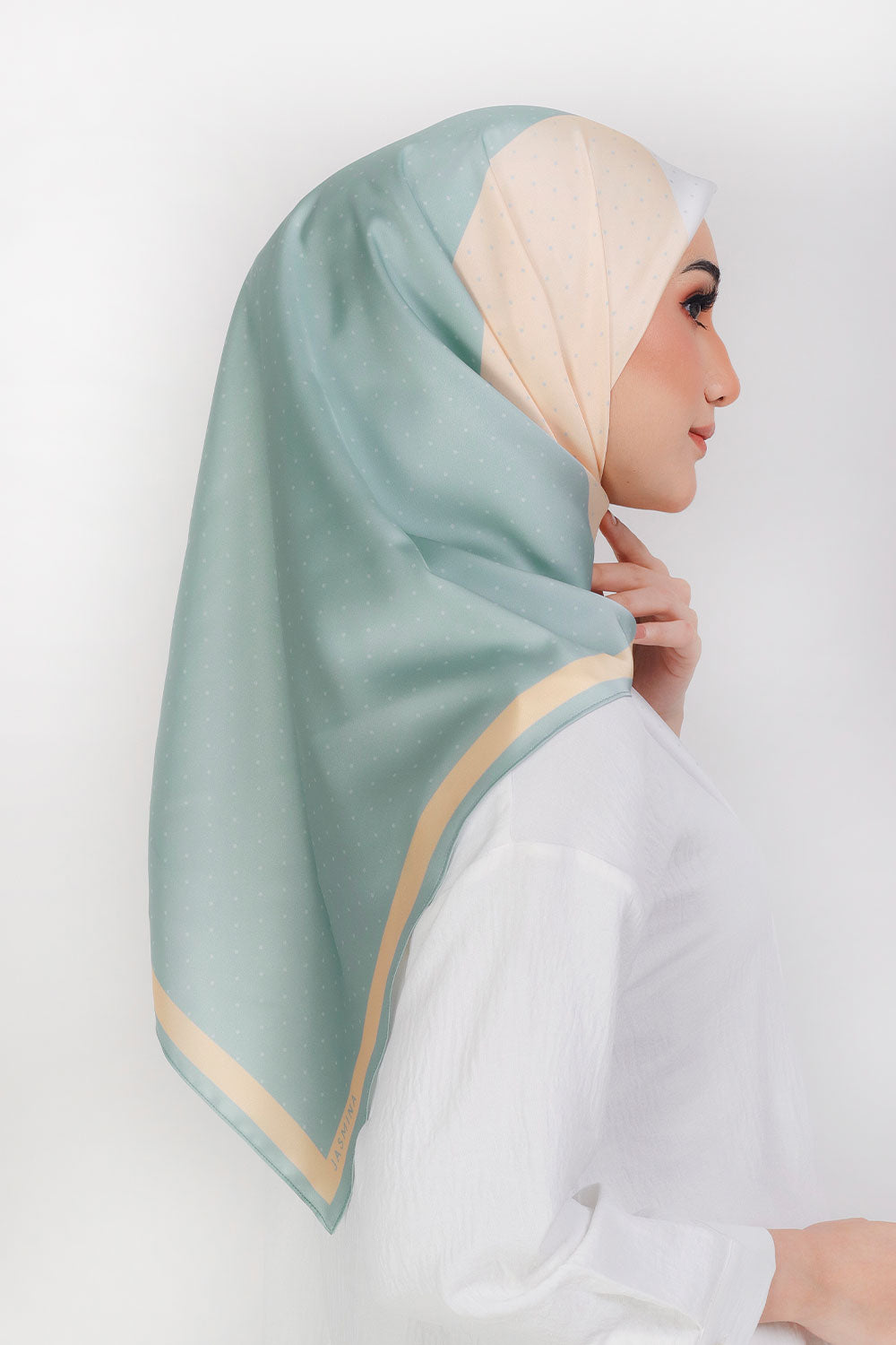 Elia Printed Square Green