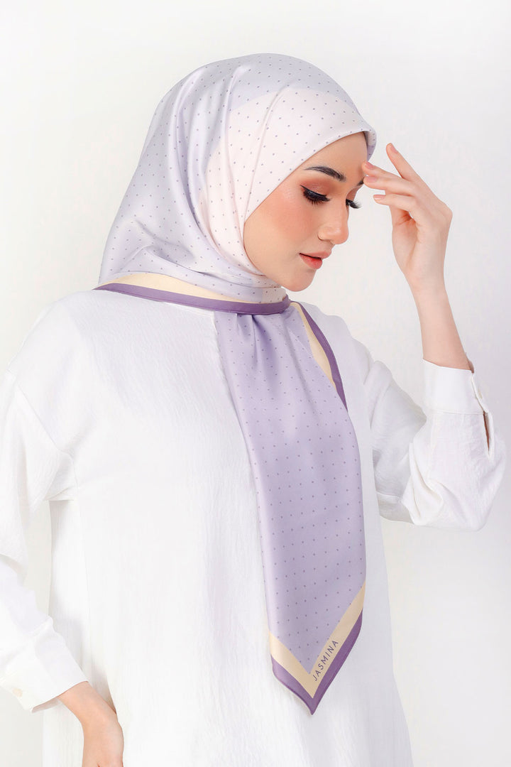 Elia Printed Square Purple