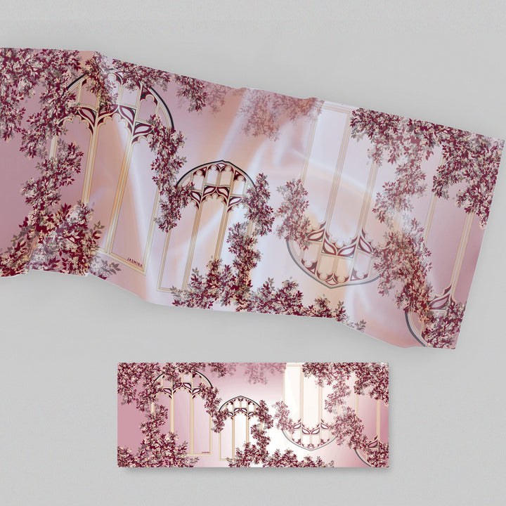 Odelia Printed Shawl Maroon