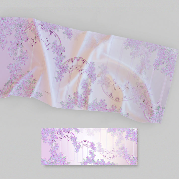 Odelia Printed Shawl Purple