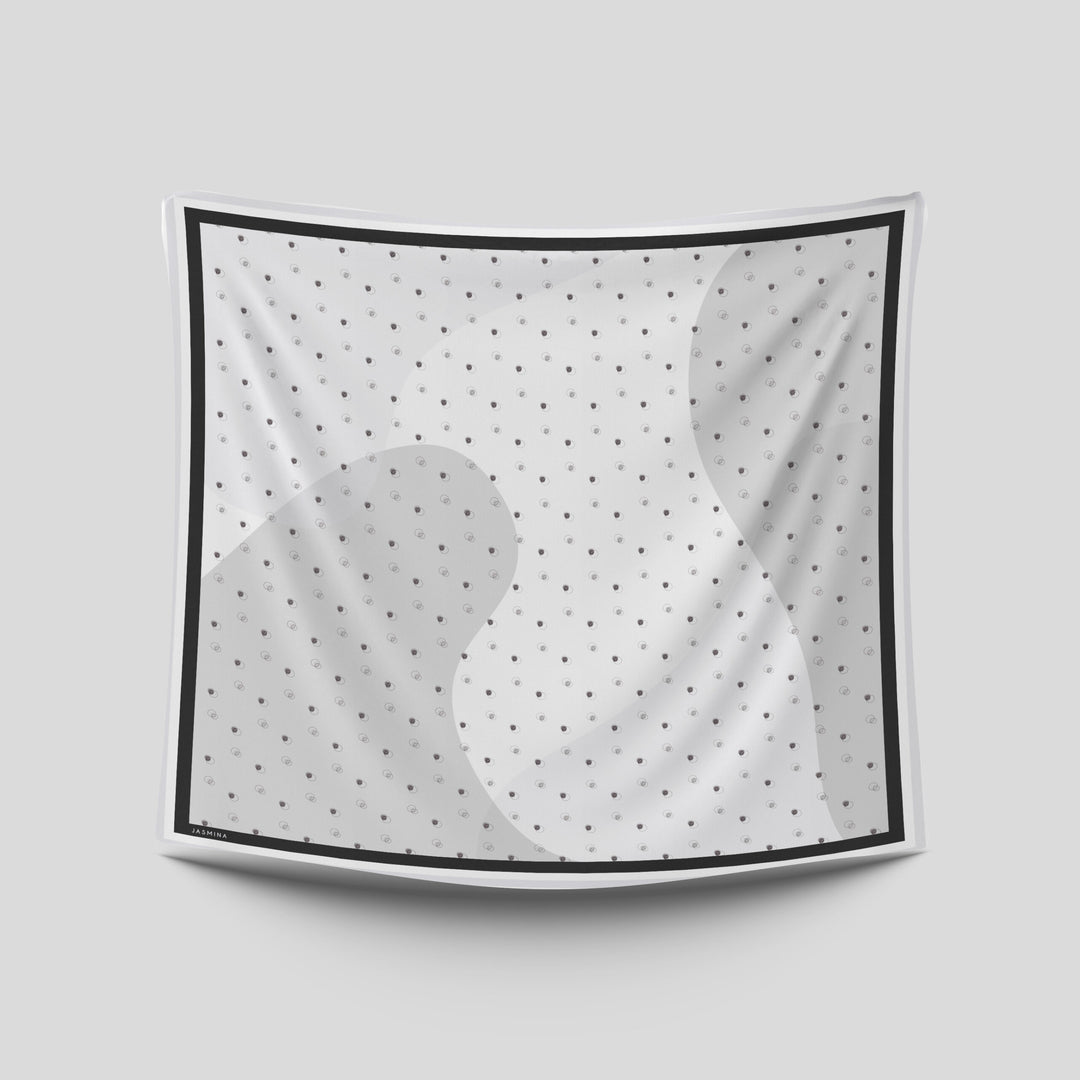 Eshal Printed Square Grey