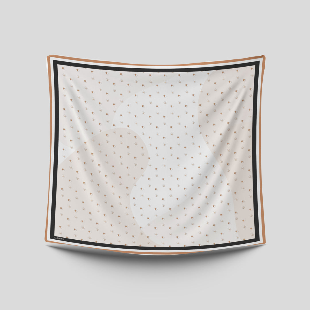 Eshal Printed Square Nude