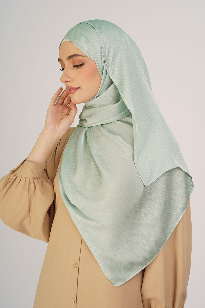 Jasmina Basic Shawl Plain Tiffany