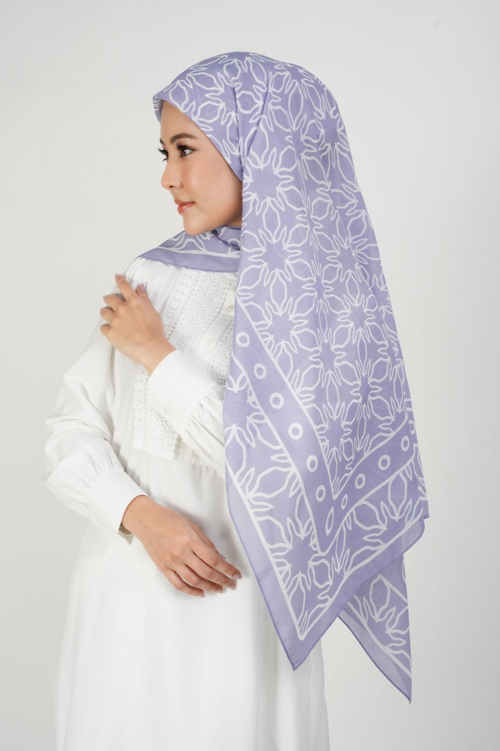 TUDUNG-HIJAB-SQUARE-SCARVES-FLORAL-PASTEL-MINIMALIST-MODERN-BAWAL-COTTON-39-TD-798-purple