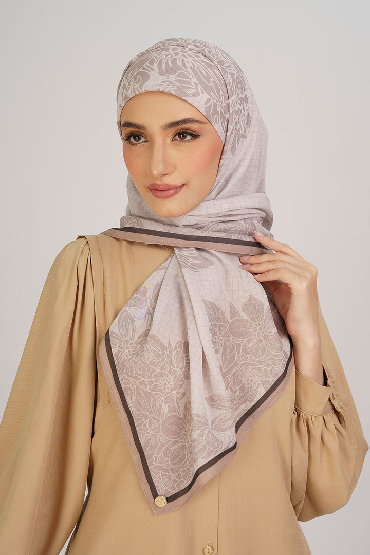 Talia Square Cotton Voile