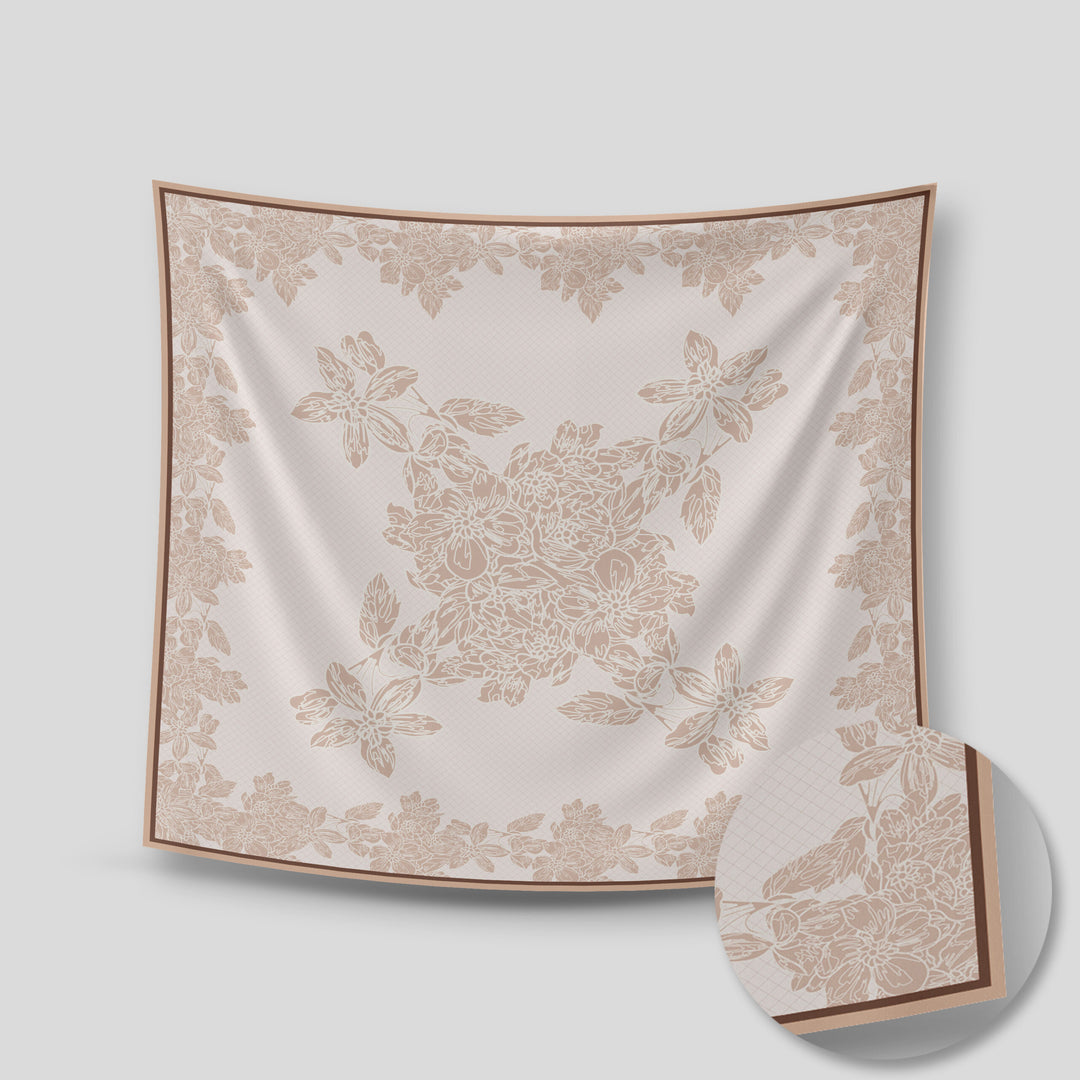 Talia Square Cotton Voile