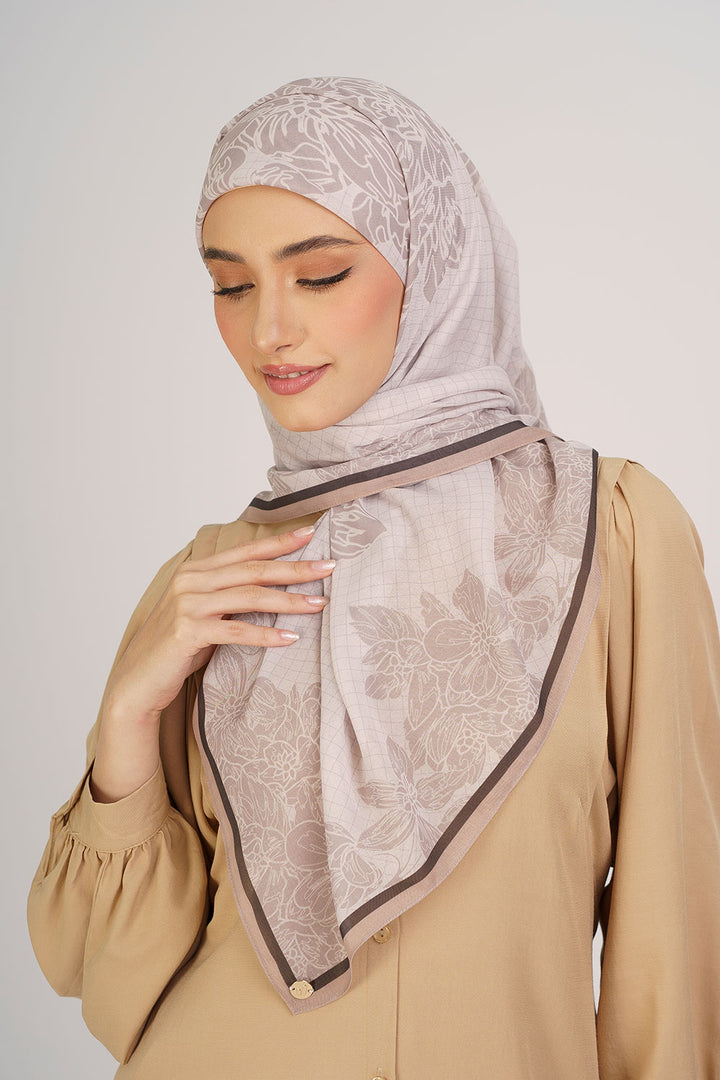 Talia Square Cotton Voile