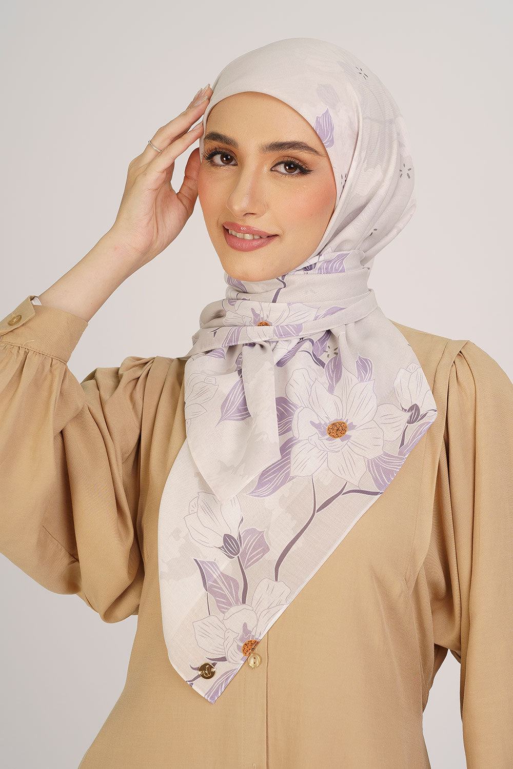 Maysa Square Cotton Voile