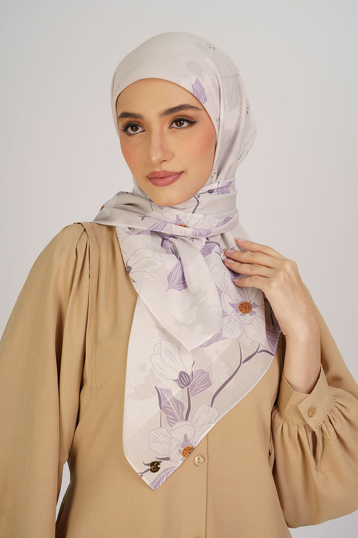 Maysa Square Cotton Voile