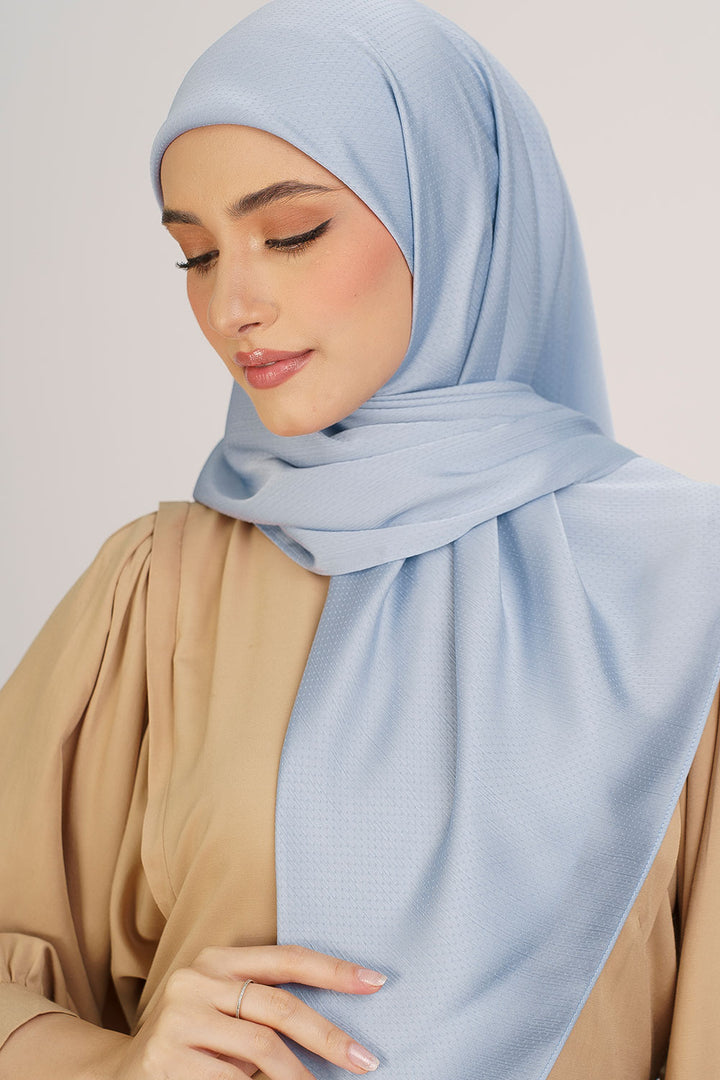 Jasmina Basic Square Plain Baby Blue