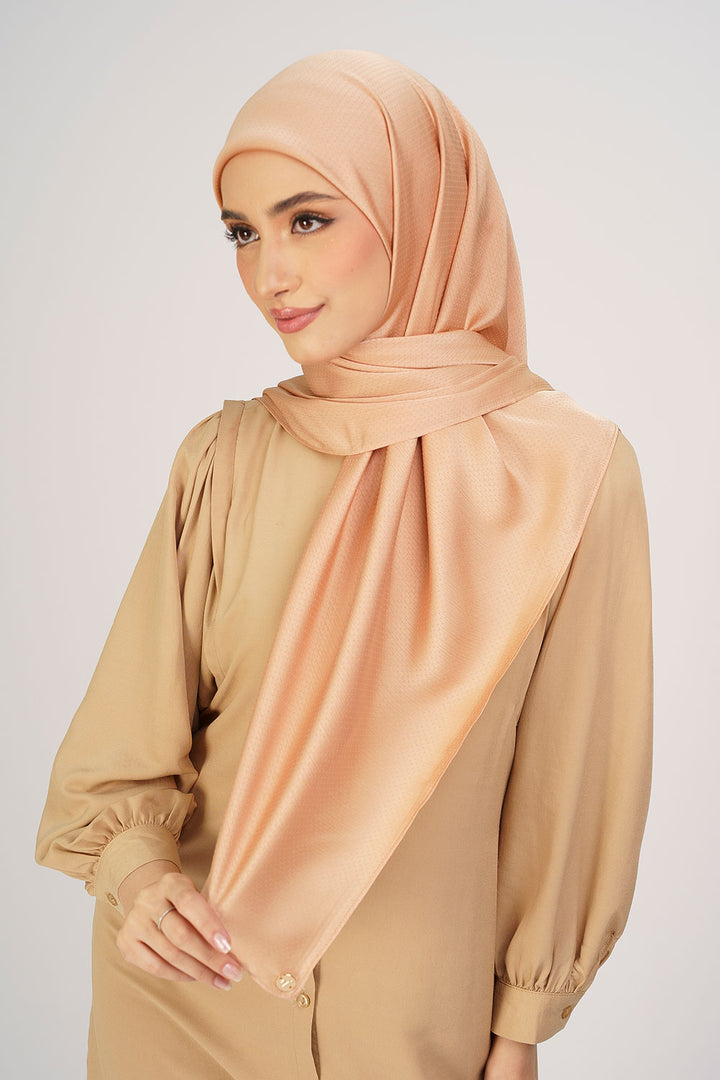 Jasmina Basic Square Plain Dusty Orange