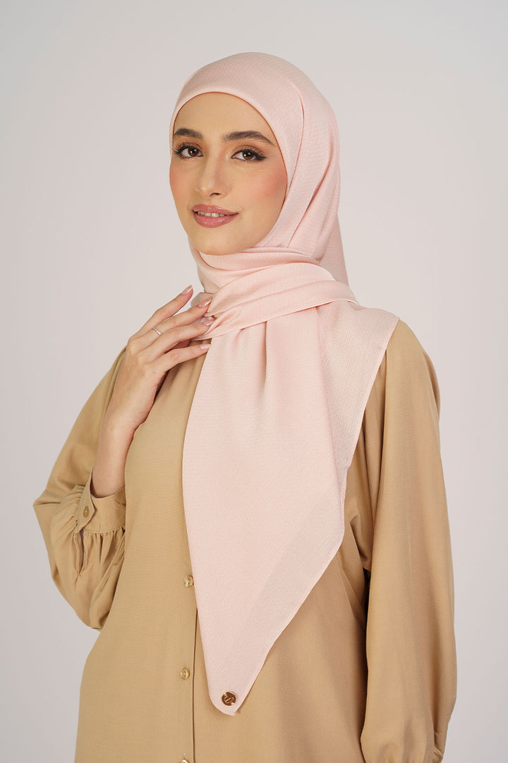 Jasmina Basic Square Plain Peach