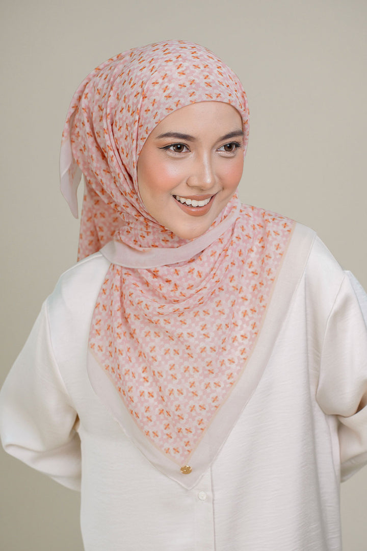 Poppy Square Cotton Voile