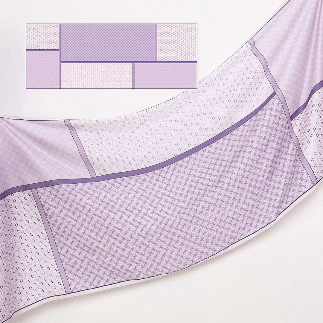 Venice Printed Shawl Lilac