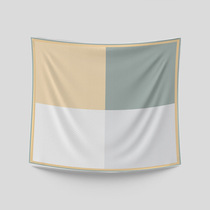 Elia Printed Square Green