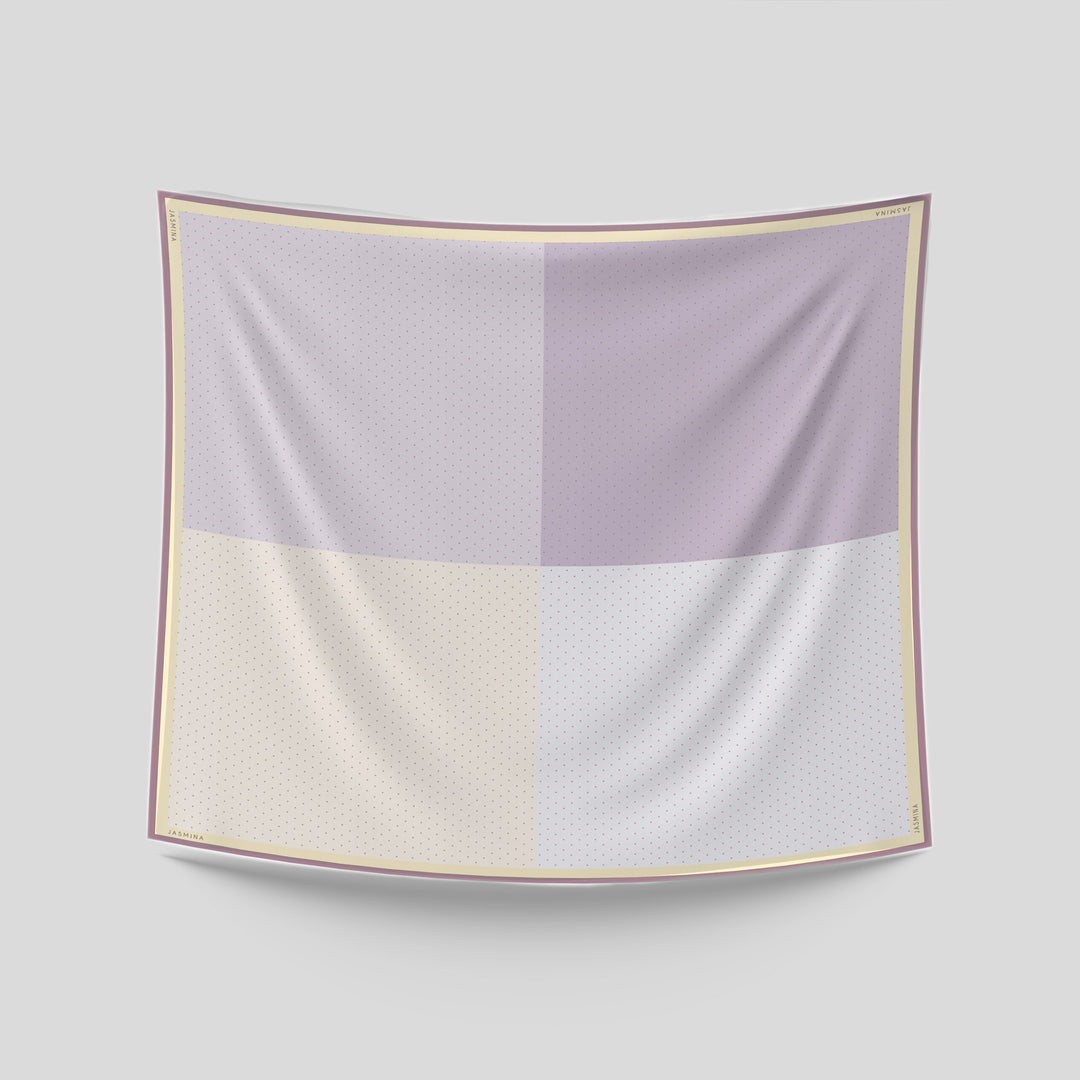 Elia Printed Square Purple