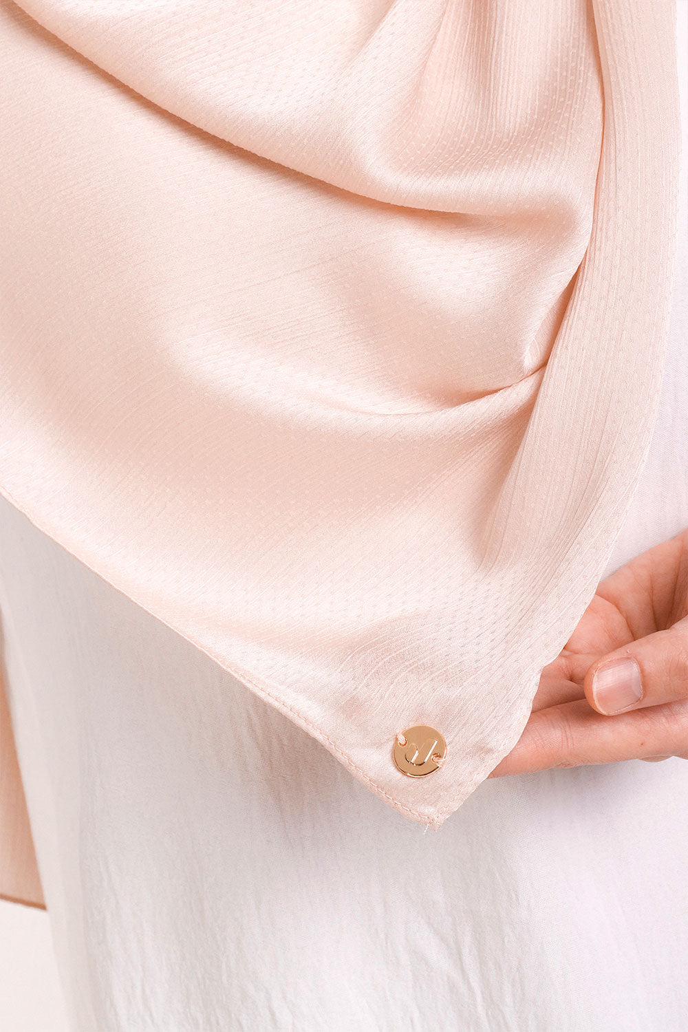 Jasmina Basic Shawl Plain Sandstone