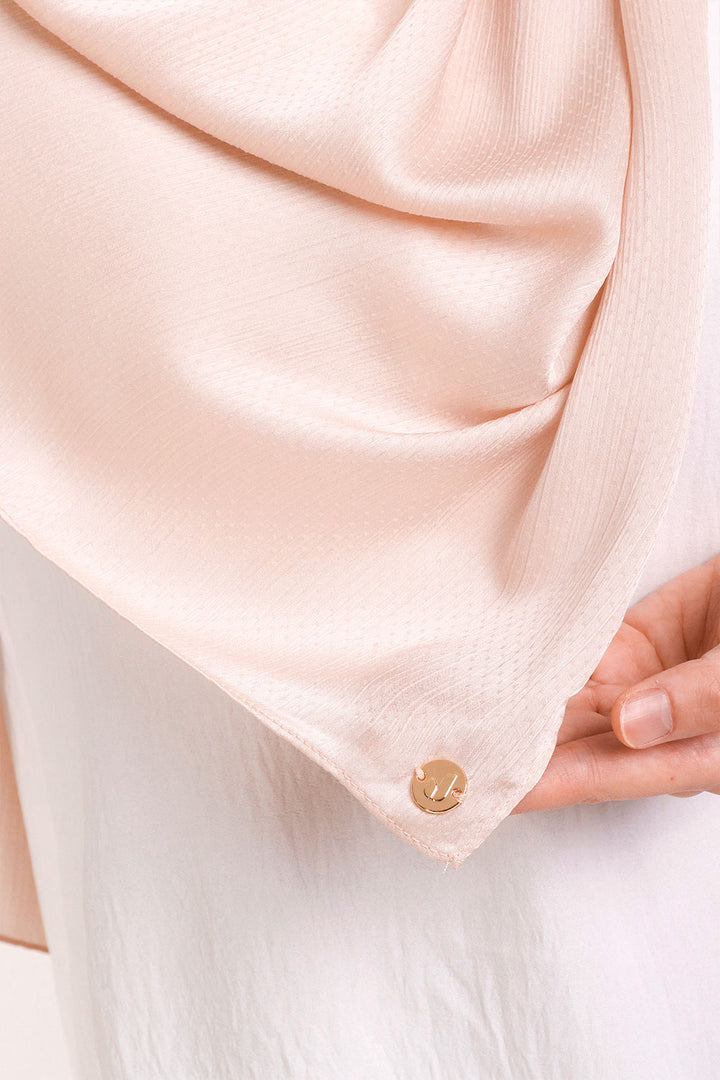 Jasmina Basic Shawl Plain Sandstone