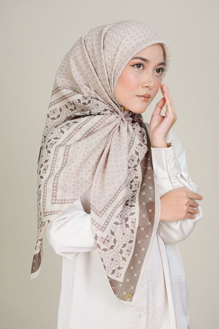 Kiara Square Cotton Voile