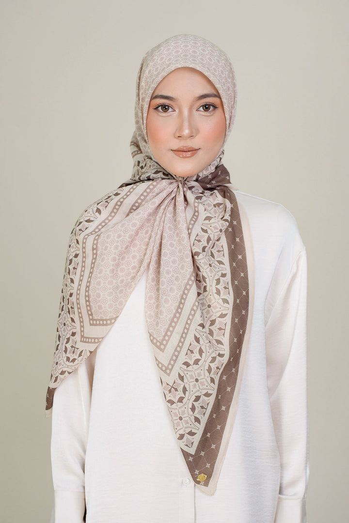 Kiara Square Cotton Voile