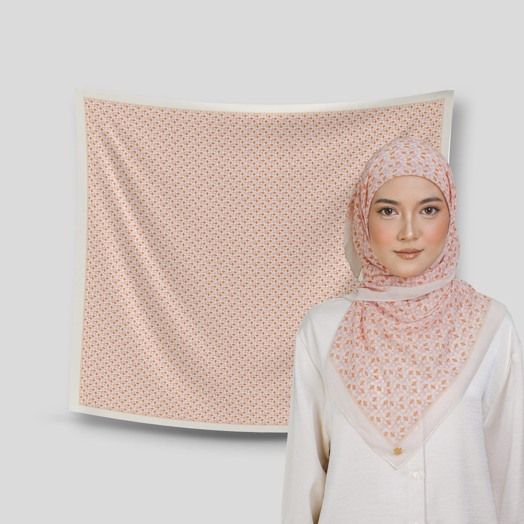 Poppy Square Cotton Voile