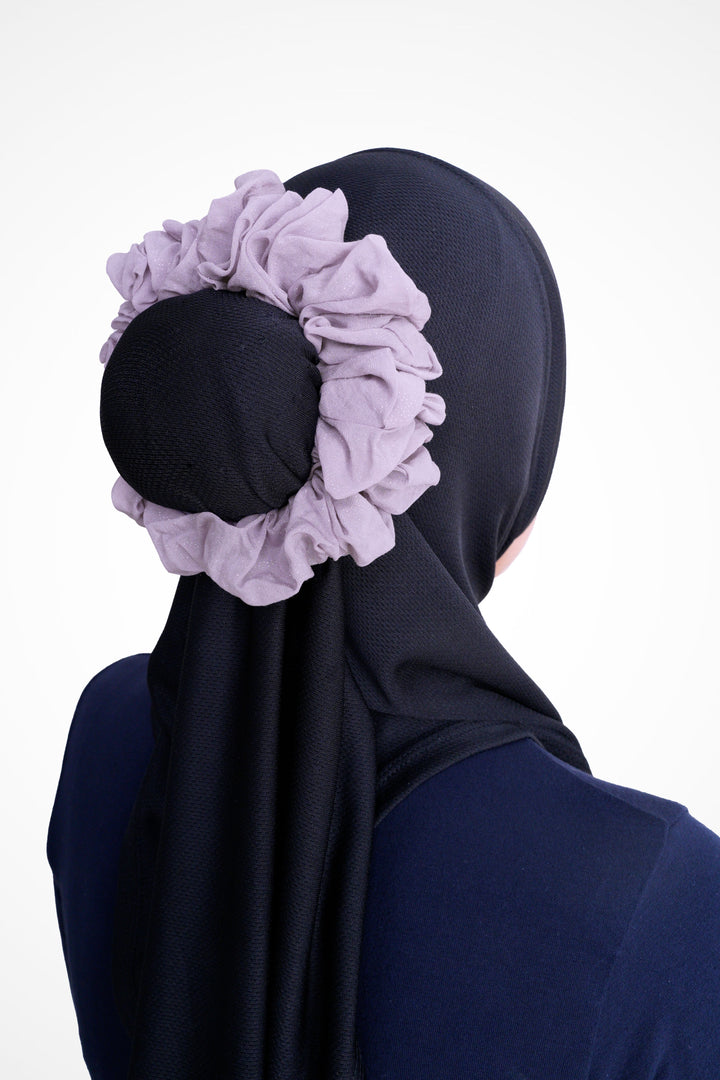 Sparkle Cotton Voile Scrunchies