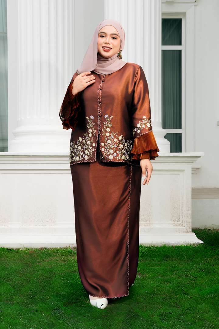 Sophia Plus Kurung Shantung