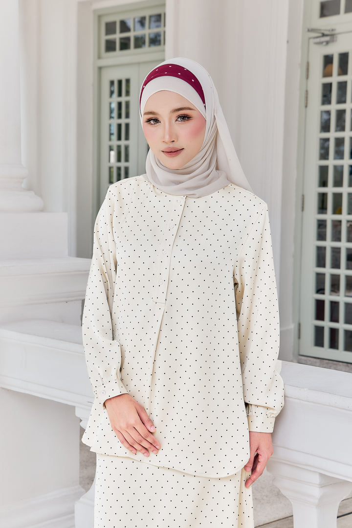 Victoria Mini Polka Dot Blouse
