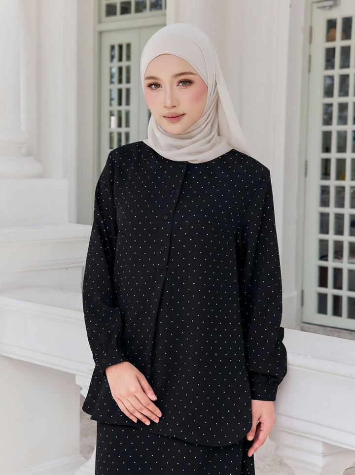 Victoria Mini Polka Dot Blouse