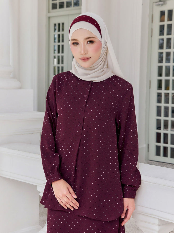 Victoria Mini Polka Dot Blouse