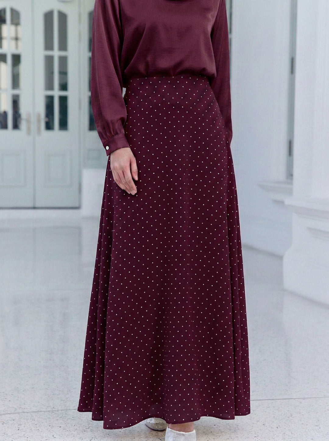 Victoria Mini Polka Dot Skirt