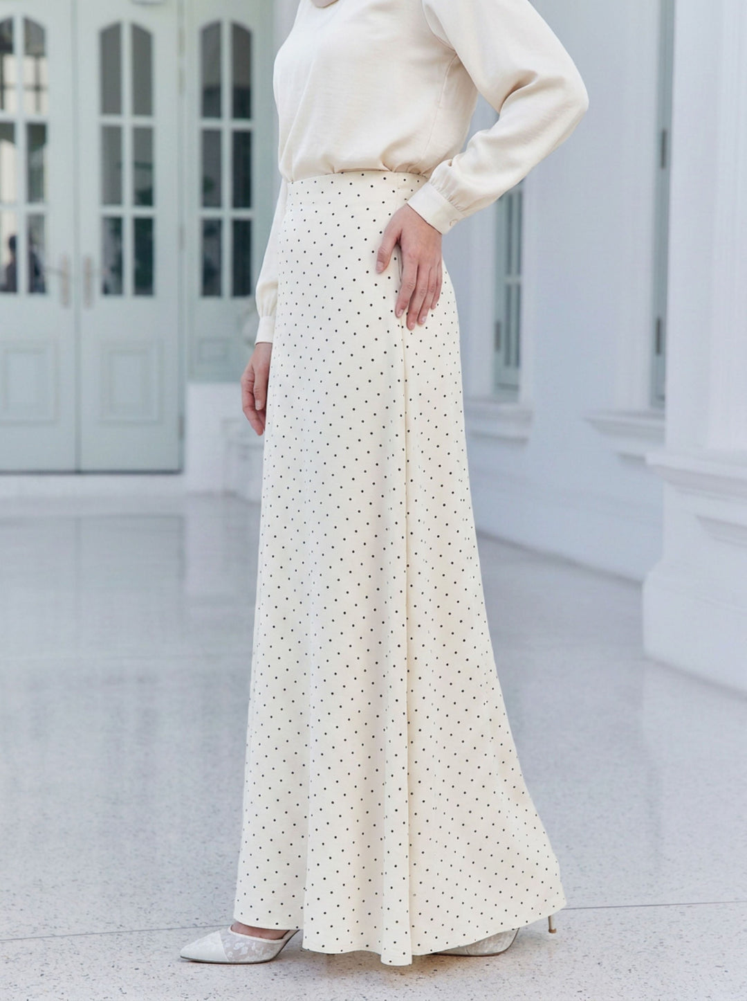 Victoria Mini Polka Dot Skirt