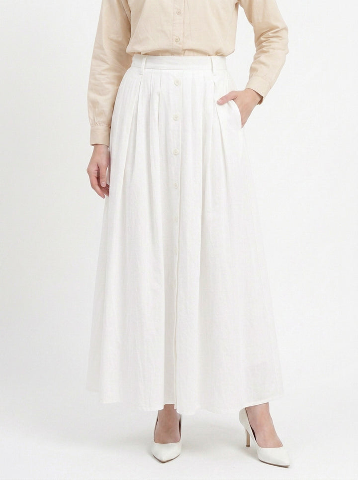 Orla Cotton Twill Skirt