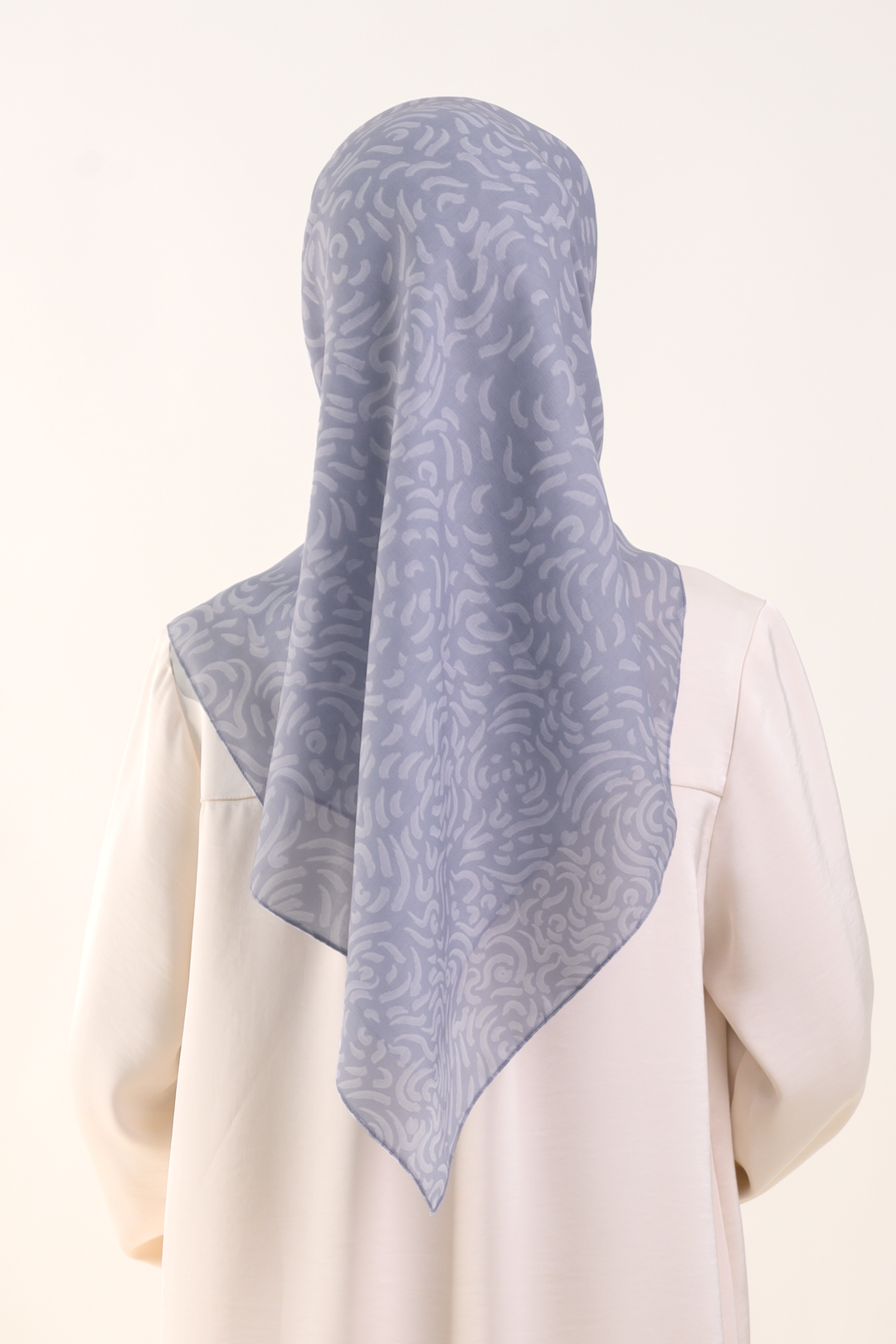 Agnes Square Cotton Voile Soft Lavender