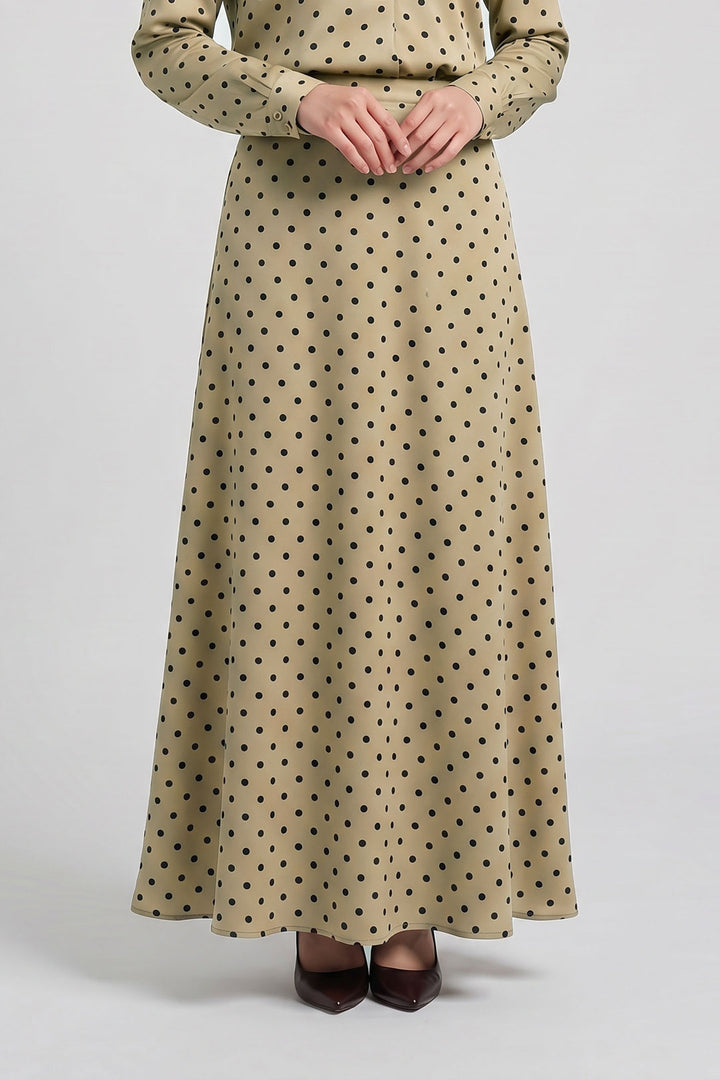 Alani Plus Polka Dot Skirt