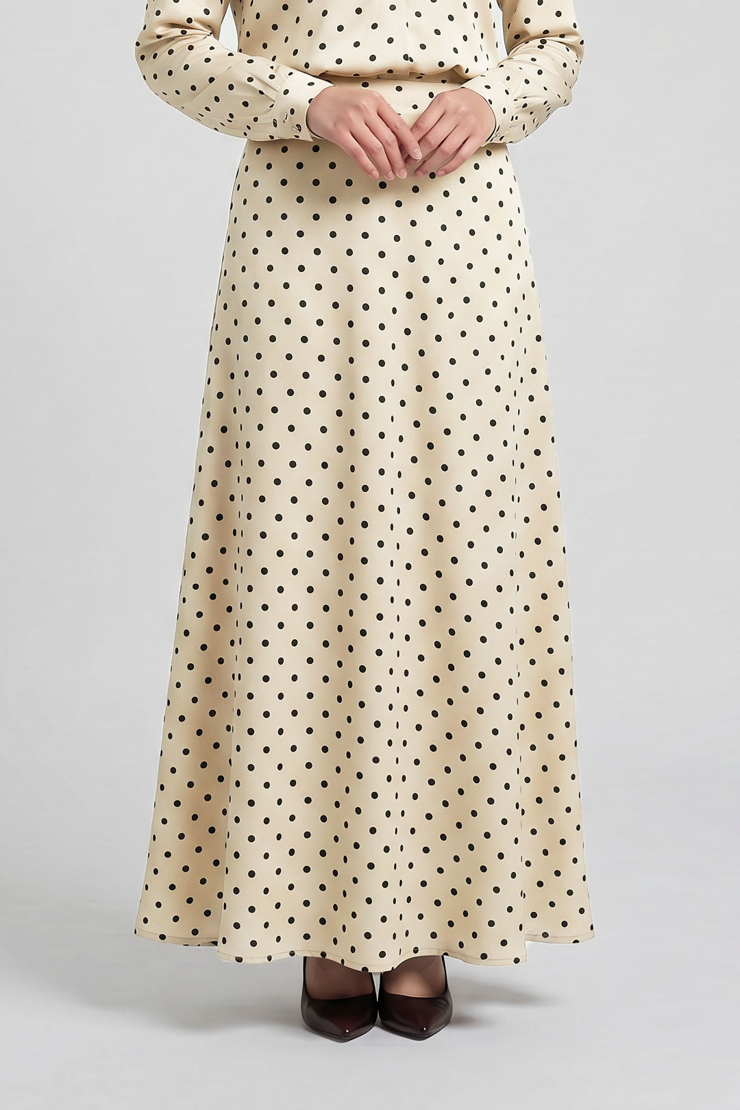 Alani Plus Polka Dot Skirt