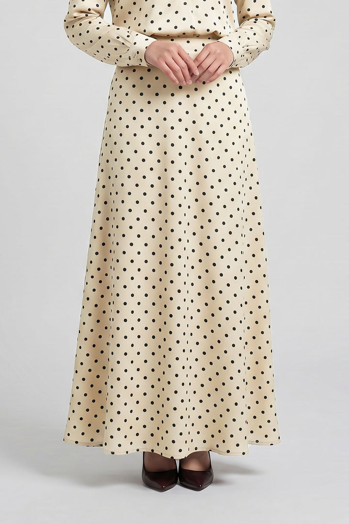 Alani Plus Polka Dot Skirt