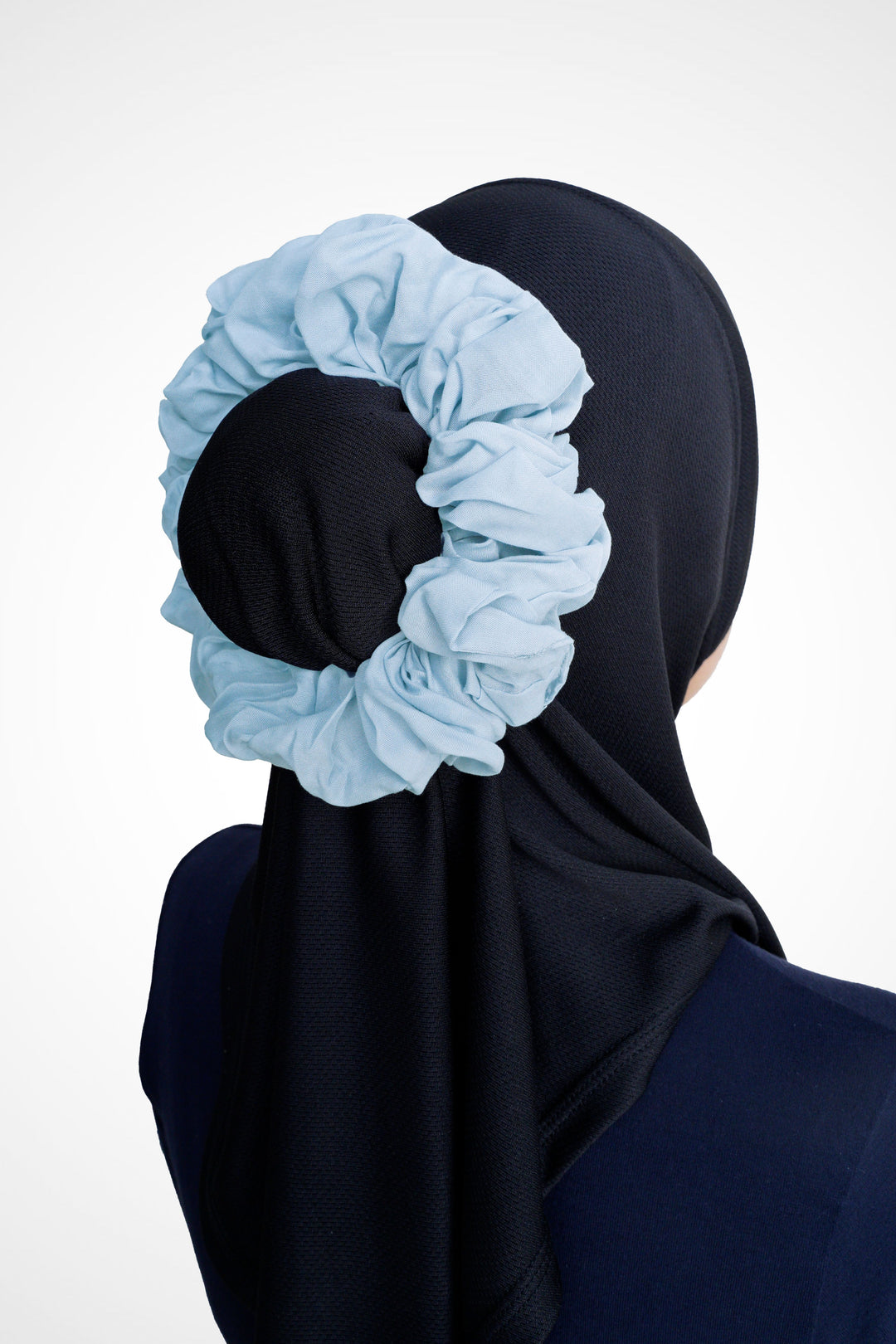 Plain Cotton Voile Scrunchies