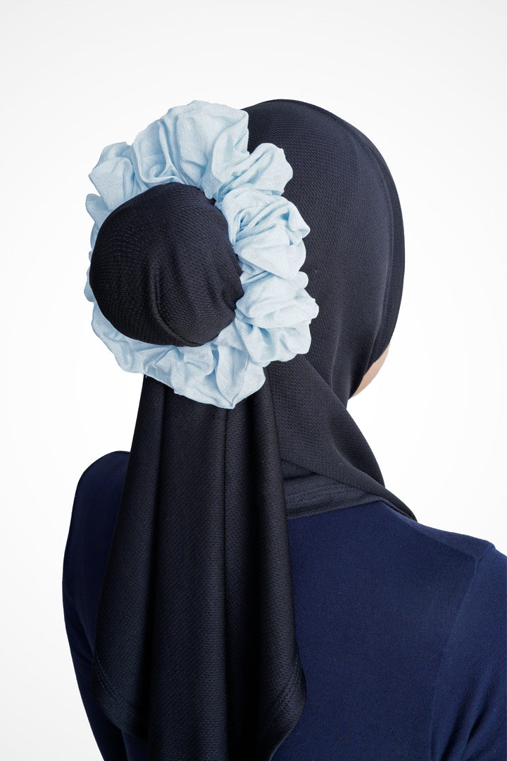 Sparkle Cotton Voile Scrunchies
