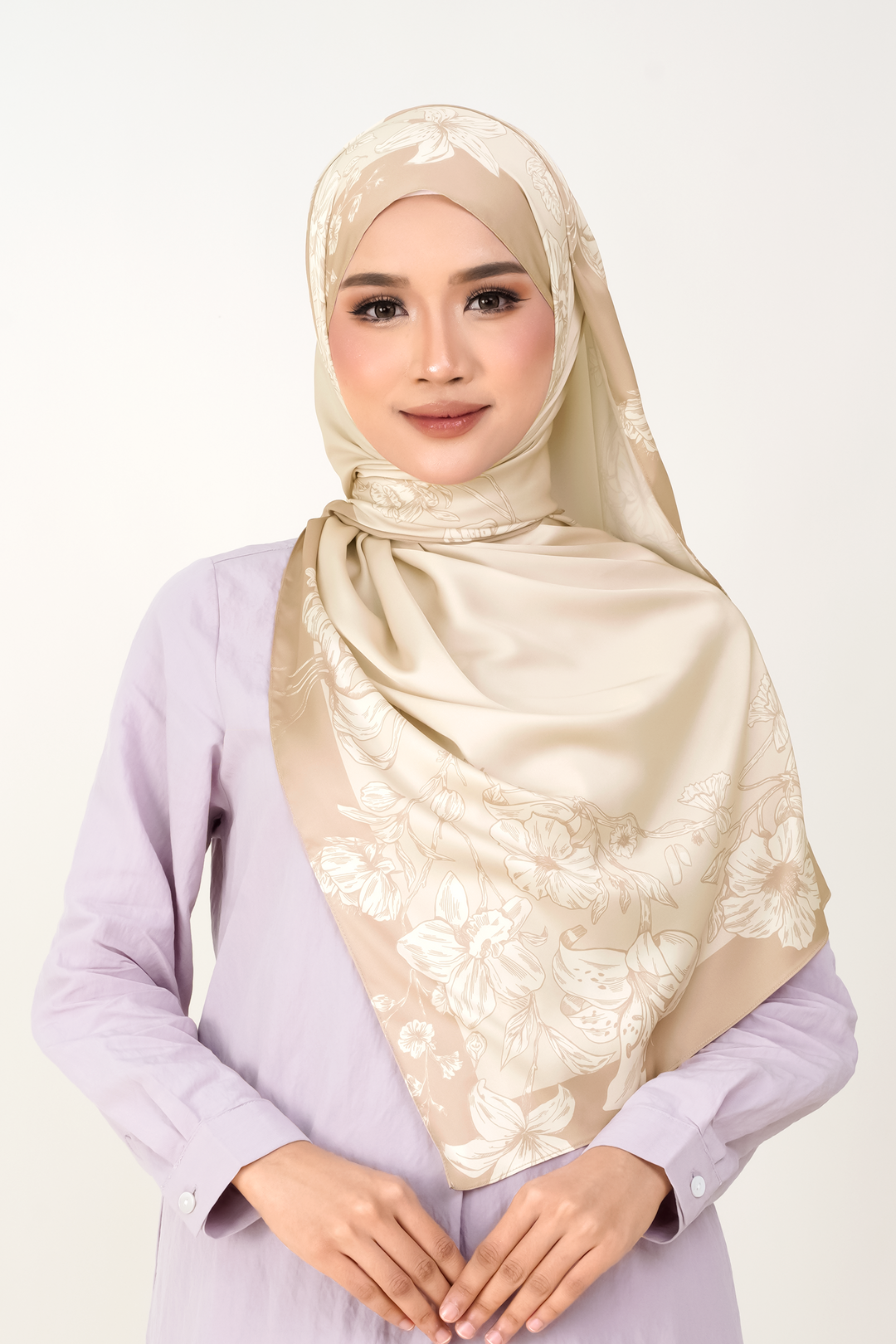Safrine Satin Shawl