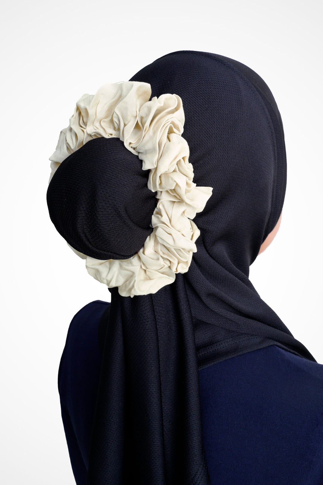 Plain Cotton Voile Scrunchies